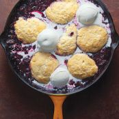 Blueberry or Blackberry Skillet Slump