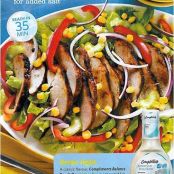 Southwestern Pork Tenderloin with Corn Salad