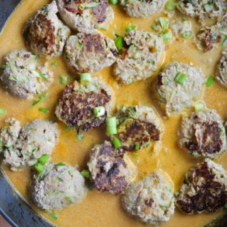 Thai Turkey Meatballs