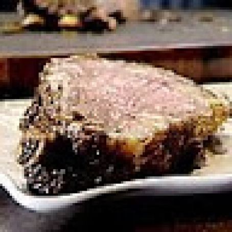 Horseradish And Garlic Prime Rib