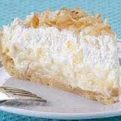 Tropical Coconut Cream Pie in Coconut Cookie Crust*