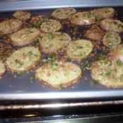 PARMESAN BREADED POTATOES