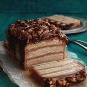 Snickers Icebox Cake