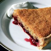 Bakewell Tart with Raspberry Preserves