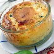 SOUFFLE DE QUESO Y ESPINACAS