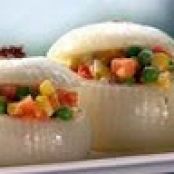 Veggie Stuffed Onions