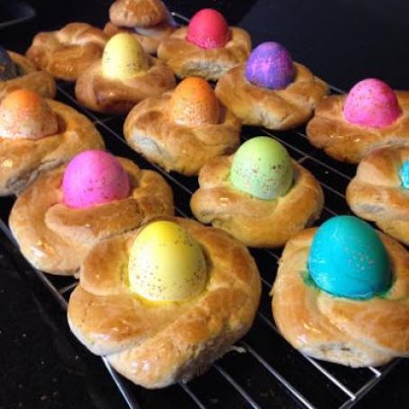 Italian Easter Egg Baskets