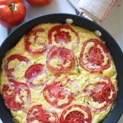 Tomato and Zucchini Frittata