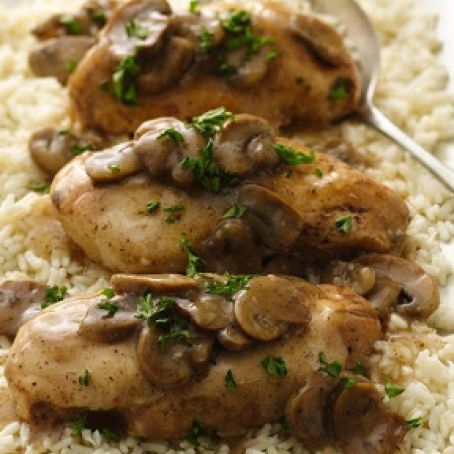 Slow-Cooker Chicken Marsala
