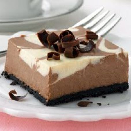 Philadelphia Chocolate Vanilla Swirl Cheesecake