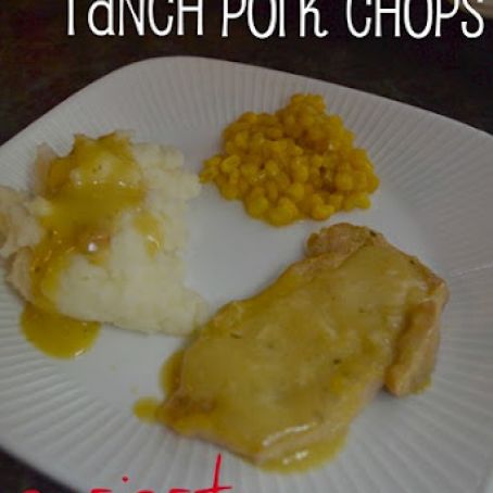 Crockpot Ranch Pork Chops