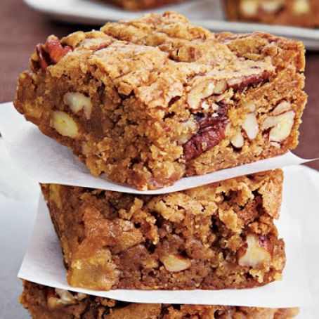 APPLE BUTTERSCOTCH BROWNIES