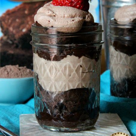 Brownies: Brownie Batter Parfait