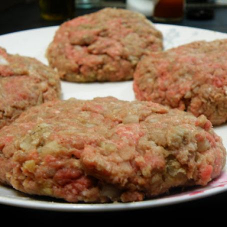 Homemade Hamburger Patties