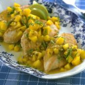 Chicken Saute with Mango Sauce 6 Points