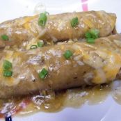 Chicken Enchiladas with Green Sauce