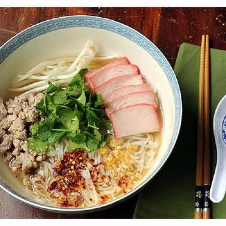 Thai Pork Noodle Soup
