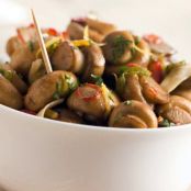 SPICY MARINATED MUSHROOMS