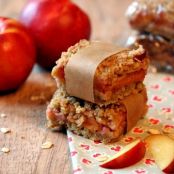 Travel: Stone-fruit Oatmeal Square