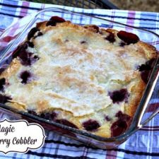 Magic Peach Cobbler