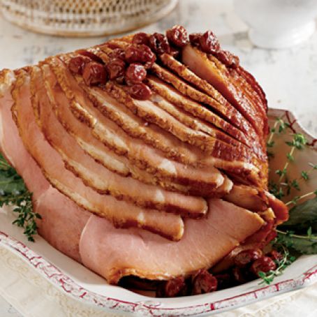 Cherry & Port Glazed Ham
