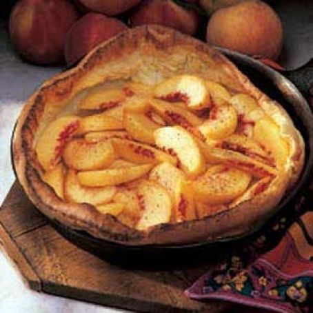 Pancake - Baked Peach Pancake