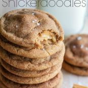 Brown Butter Salted Caramel Snickerdoodles