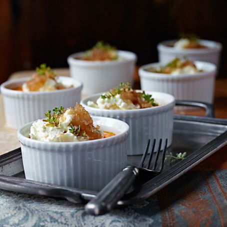 Sweet Potato and Leek Custard