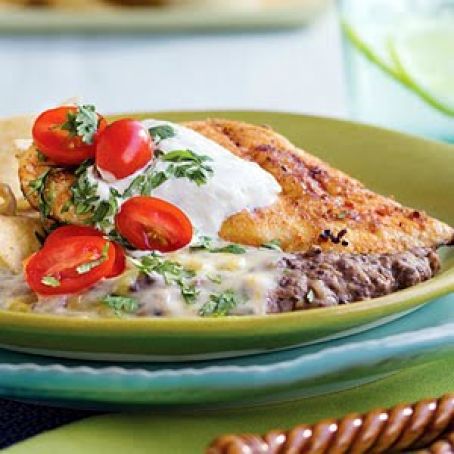 Cheesy Black Bean Mash