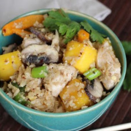 Thai Chicken and Mango Fried Rice