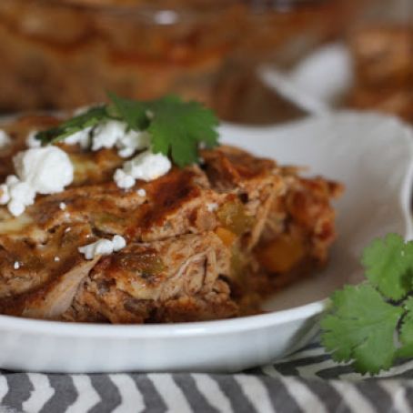 Chicken Enchilada Bake