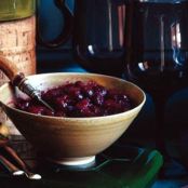 CRANBERRY SAUCE w/DATES & ORANGE