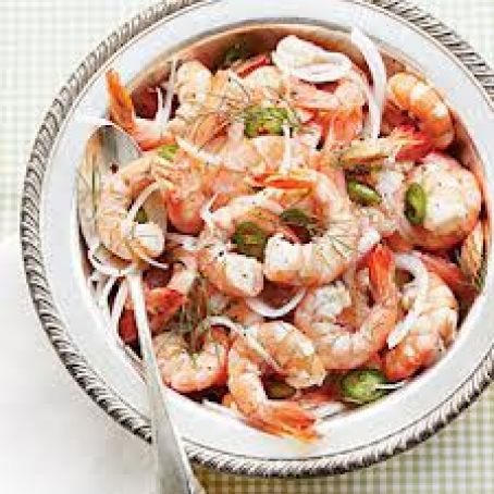 Pickled Shrimp with Fennel