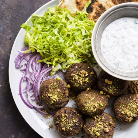 Pistachio Mint Beef Kofte
