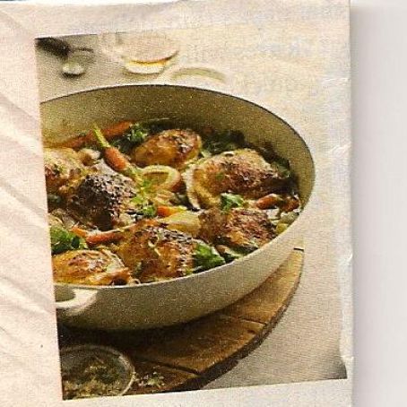 Brown Ale-Braised Chicken