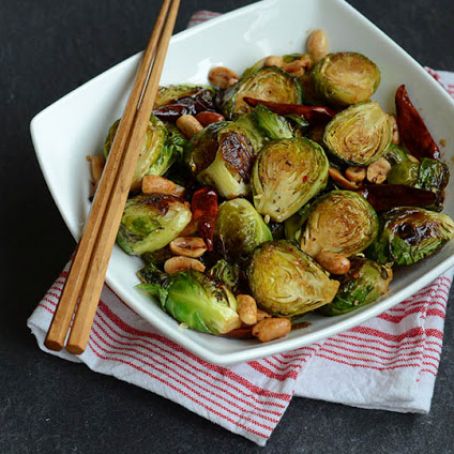 Kung Pao Brussels Sprouts