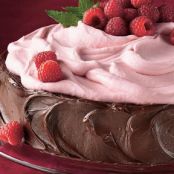 Raspberry Fudge Torte