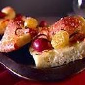 Focaccia with Rosemary and Grapes