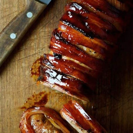 Bacon Wrapped Pork Tenderloin