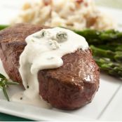 Not Everyday Beef Tenderloin with Gorgonzola Sauce