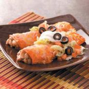 Simple Chicken Enchiladas Recipe