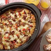 Slow Cooker Sausage Breakfast Casserole