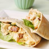 Pineapple Chicken Salad Pitas