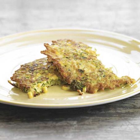 Corn and Zucchini Cakes