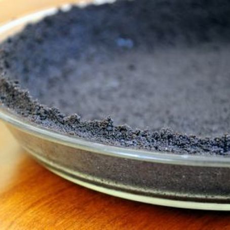 Oreo Cookie Pie Crust - No Bake