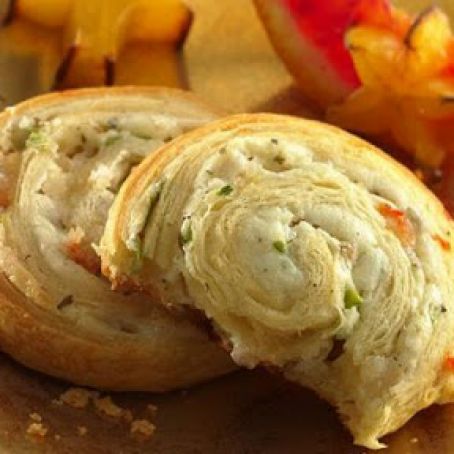 Festive Shrimp Pinwheels