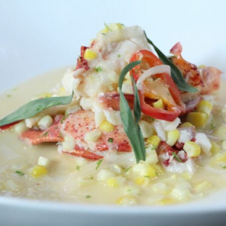 Corn and Lobster Chowder