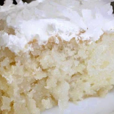 CREME OF COCONUT CAKE