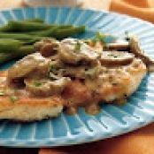 Dijon Chicken Smothered in Mushrooms
