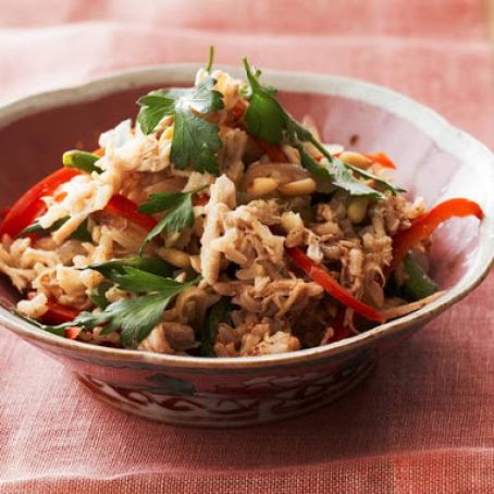 Middle Eastern-Style Chicken, Veggies and Rice